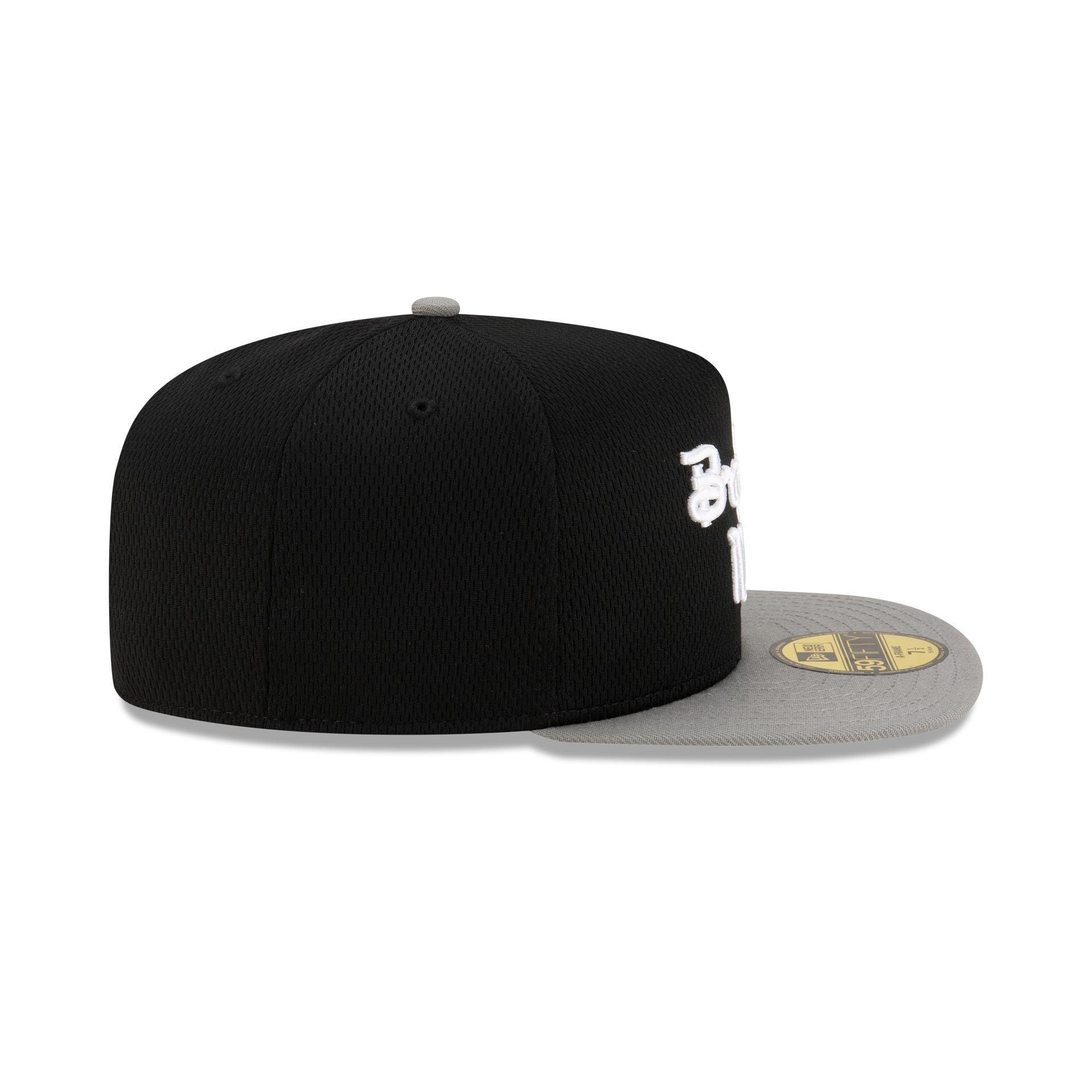 Brooklyn Nets Dashmark Mesh 59FIFTY A-Frame Fitted Hat Male Product Image