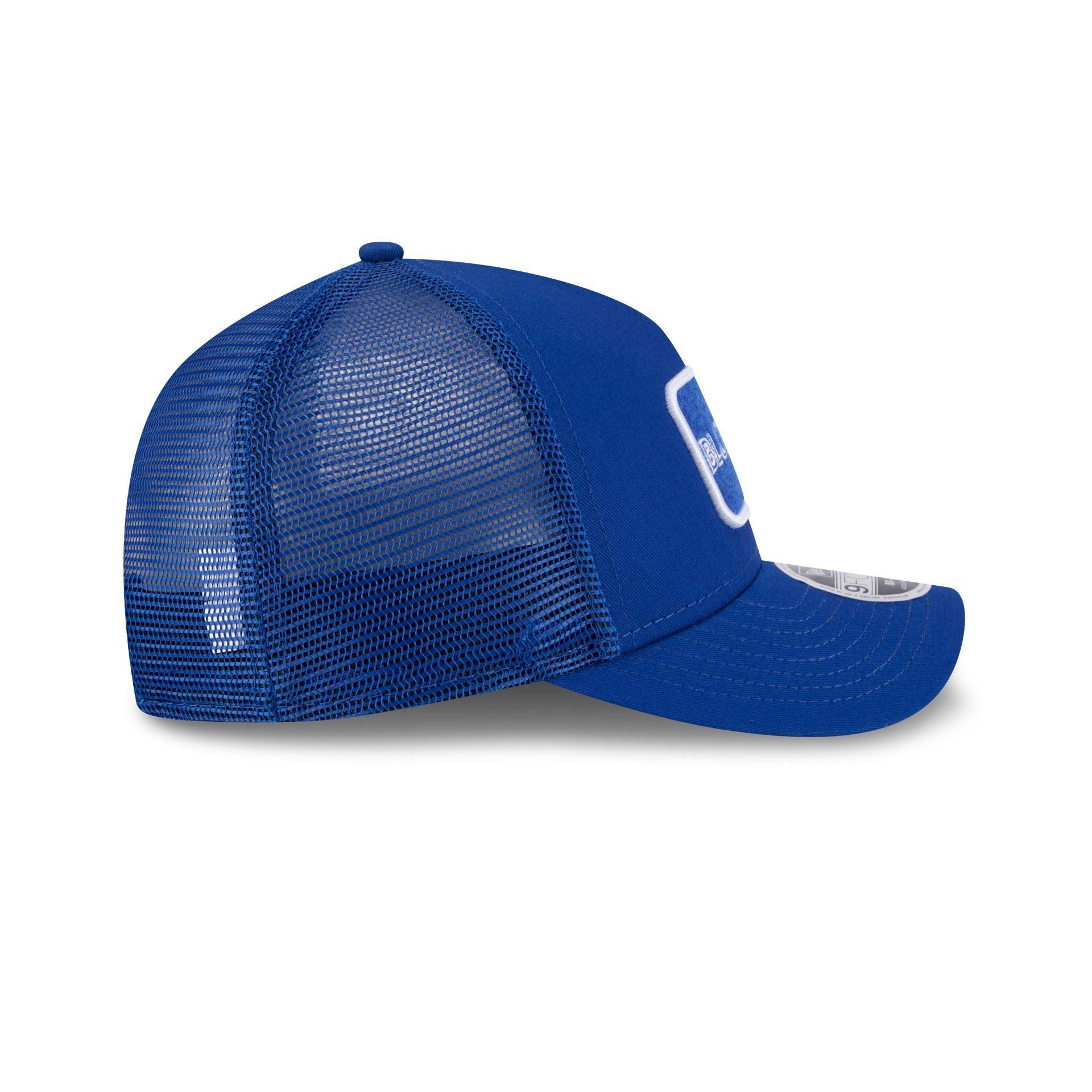 Toronto Blue Jays Tonal Patch 9FORTY M-Crown A-Frame Trucker Hat Male Product Image