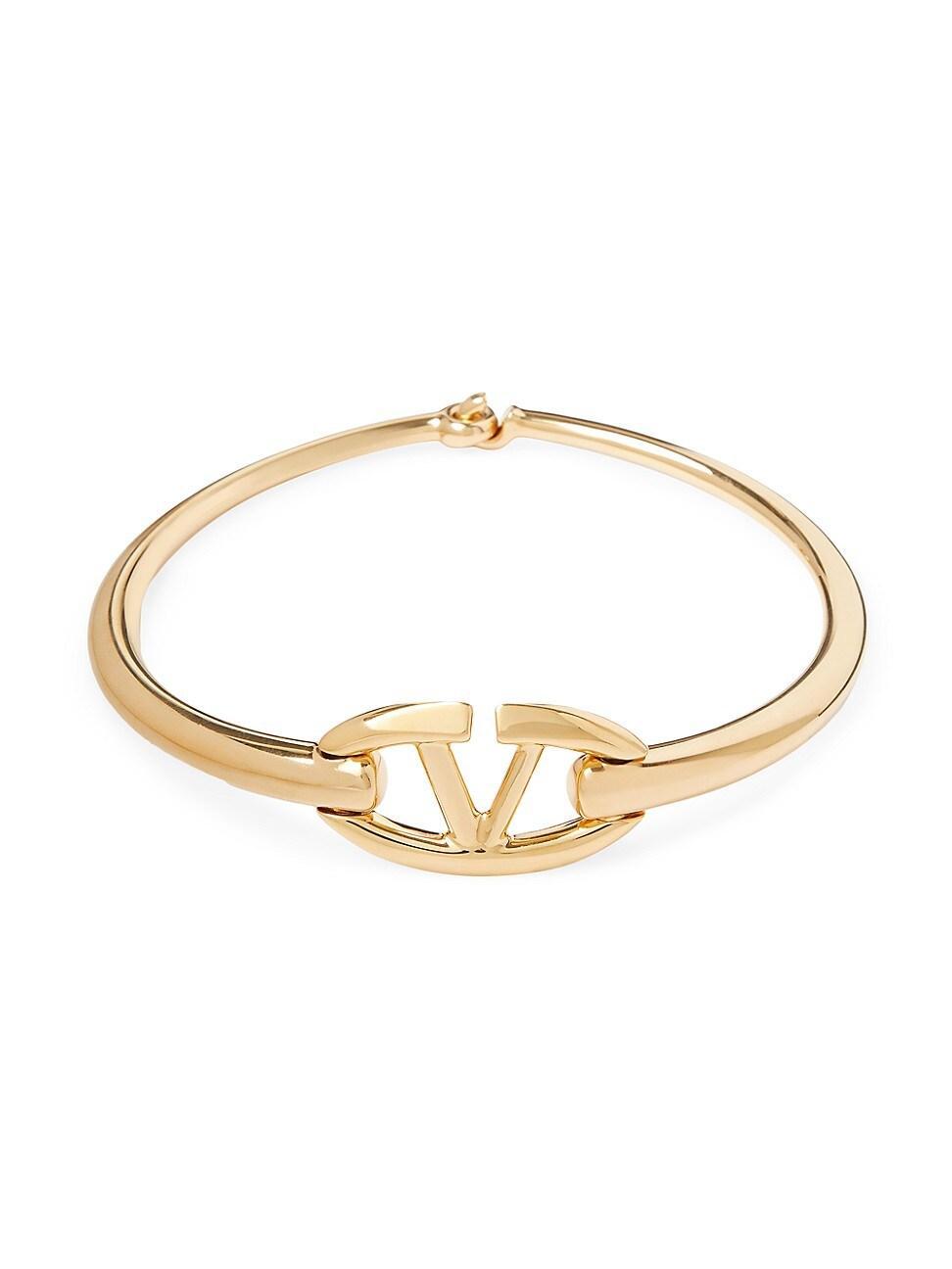 Womens Metal Choker V-Logo Product Image