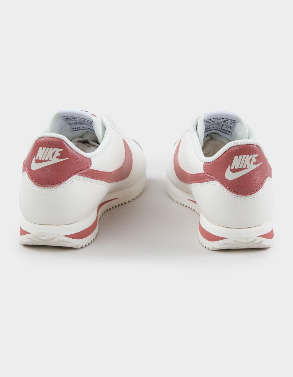 NIKE Cortez Womens Shoes - WHITE/RUST Product Image