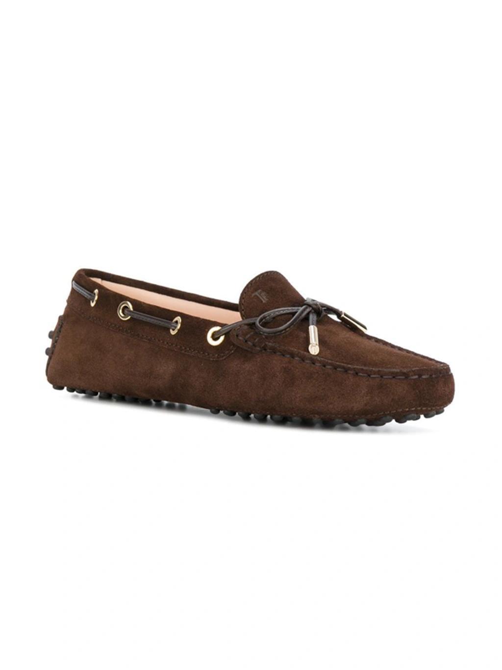 TOD'S Gommino Loafers In Brown Product Image