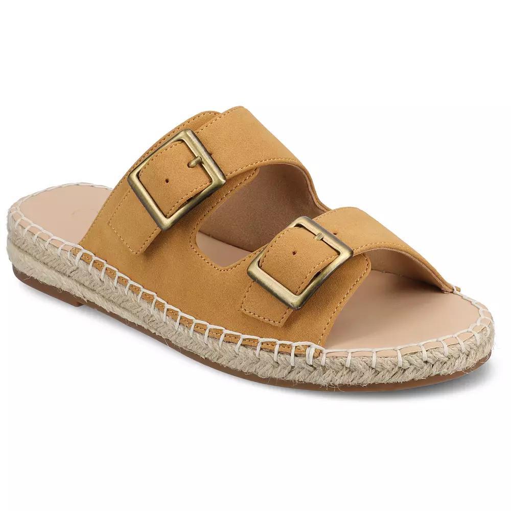 Journee Women's Tresah Double Strap Espadrille Sandals, Size: 9.5 Product Image