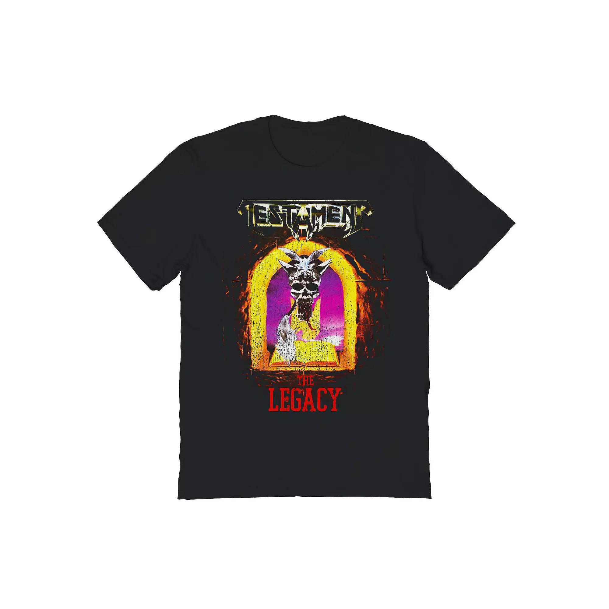 Men's Testament The Legacy Graphic Tee, Size: Medium, Black Product Image