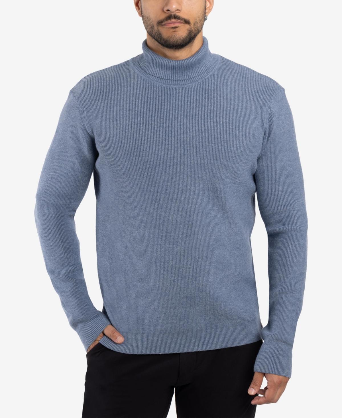 Spring + Mercer Mens Ribbed Turtle Neck Sweater Product Image