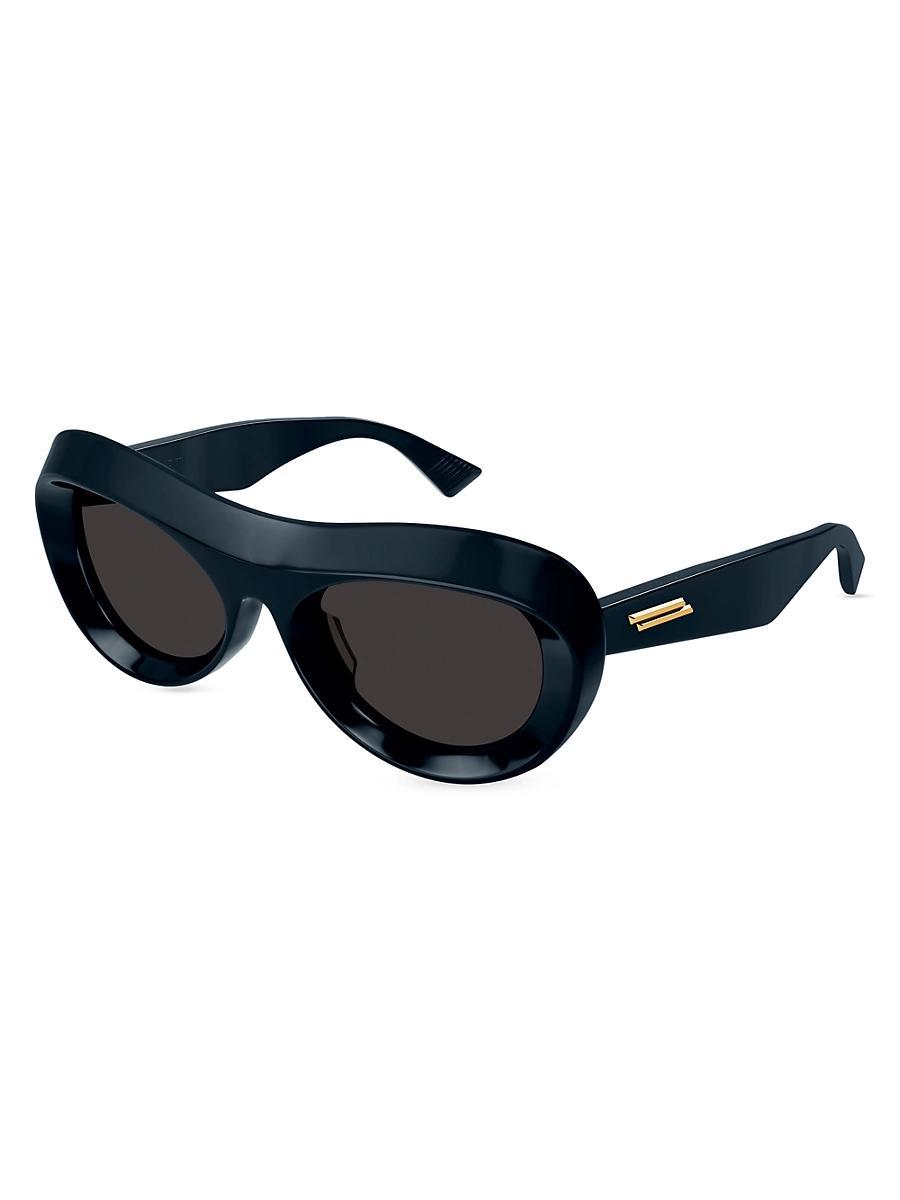 Men's Round Acetate Sunglasses Product Image