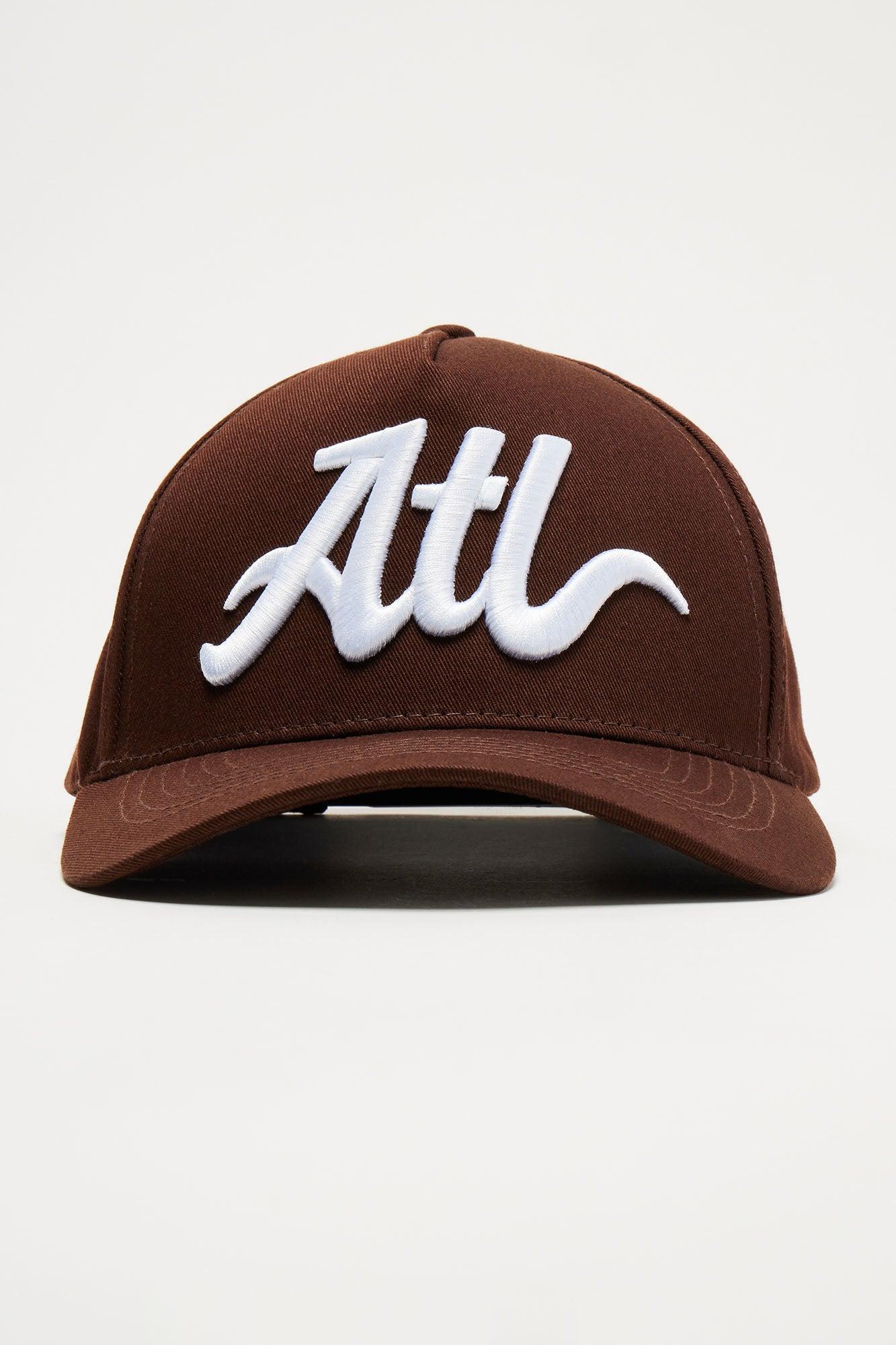 Atlanta Snapback Hat - Dark Brown Product Image