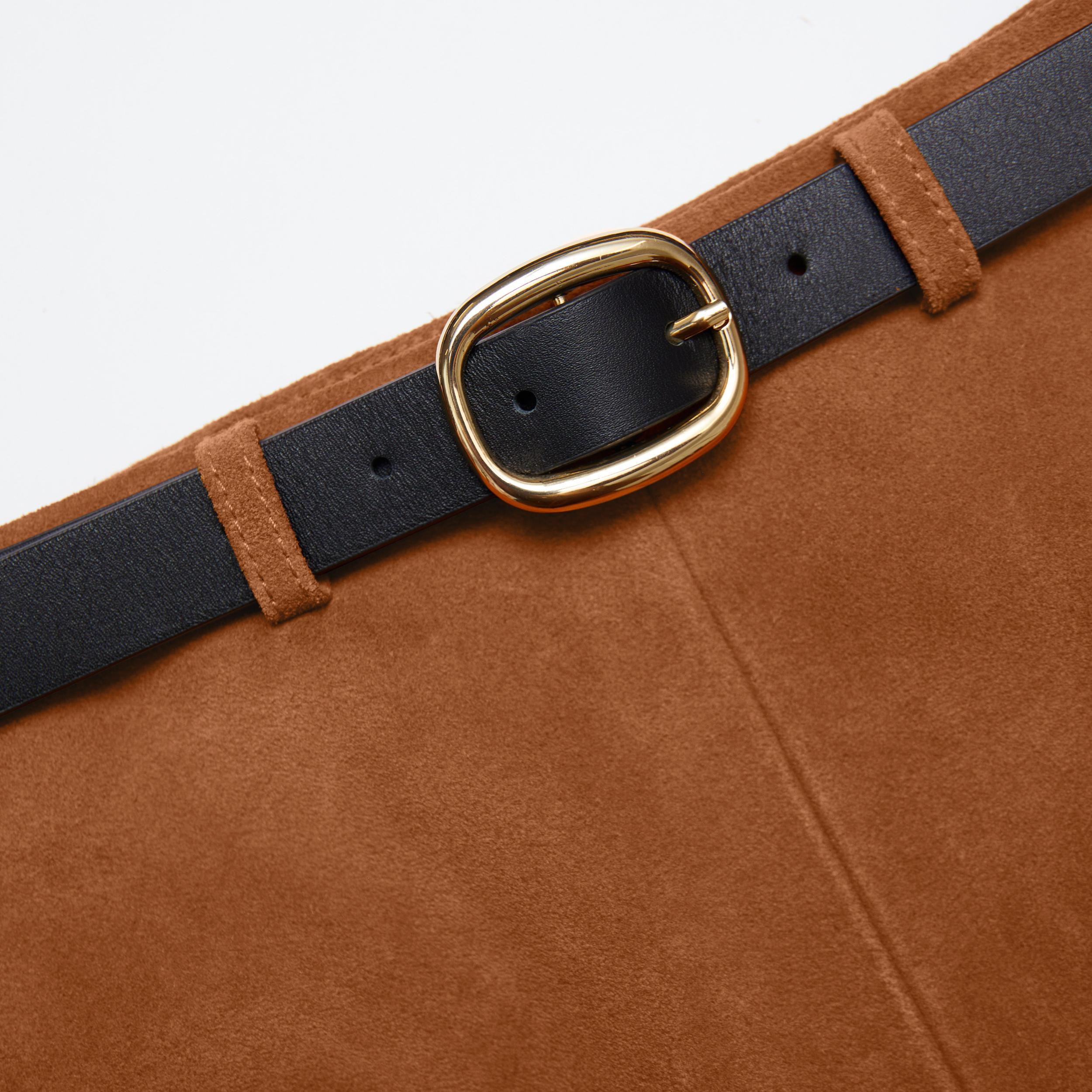 Brown Suede Jacket Product Image