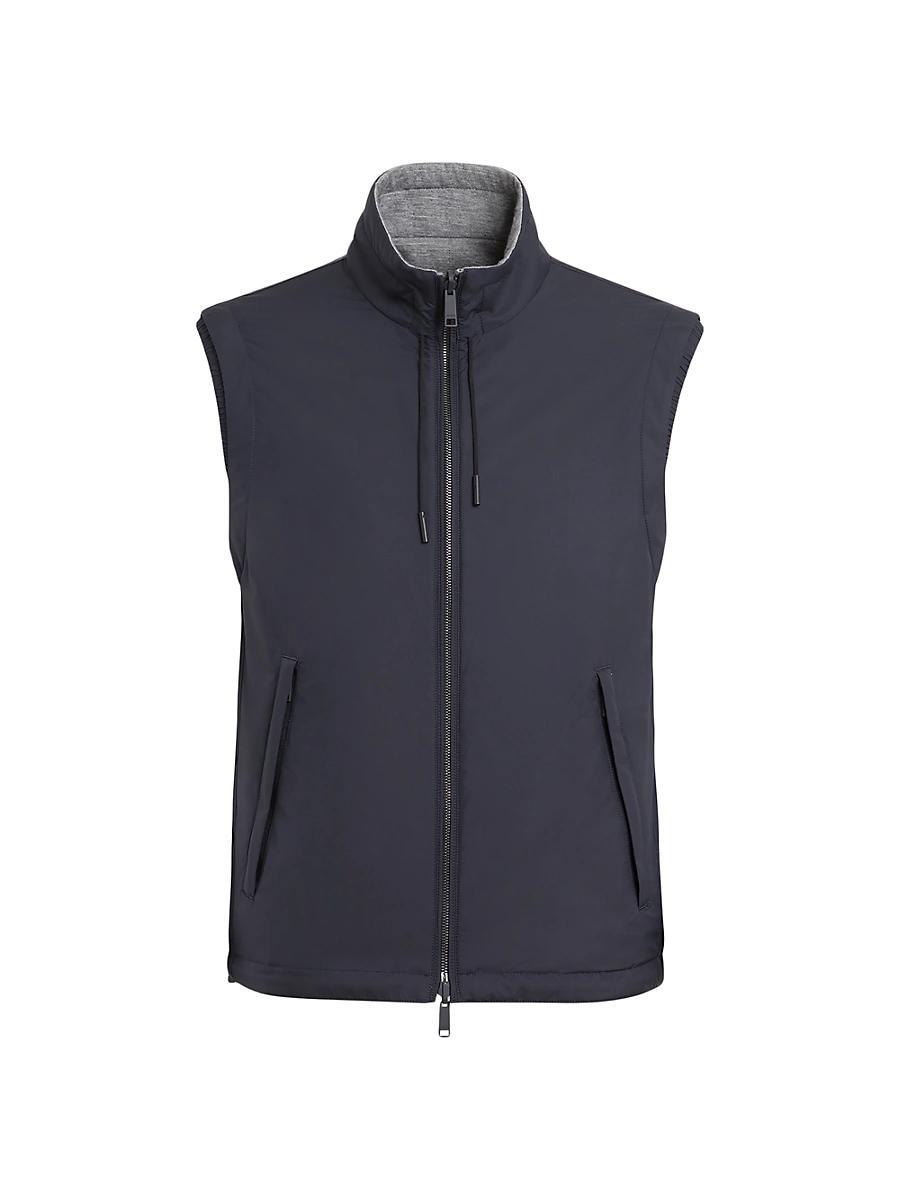 Mens Technical Fabric Reversible Brezza Vest Product Image