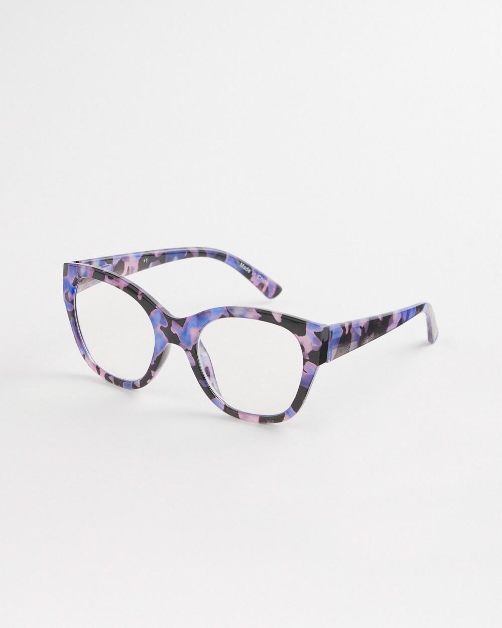 Blue Tortoise Shell Readers Product Image