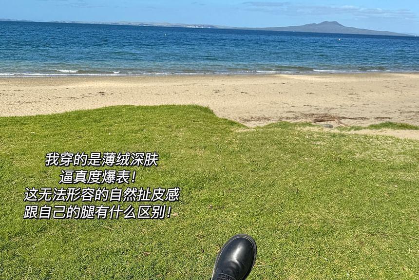 Sheer Tights / Stirrup Leggings / Leggings Product Image