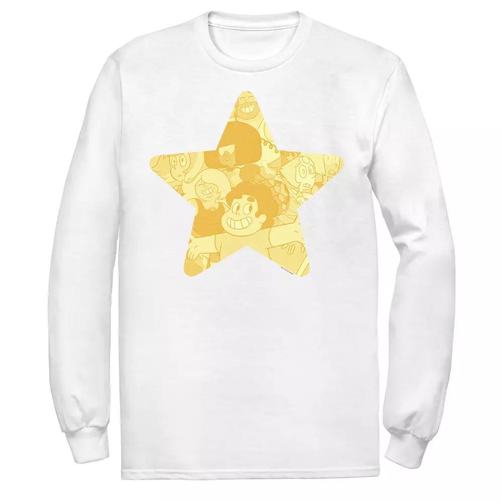 Men's Cartoon Network Stevens Universe Gold Star Long Sleeve Tee,  Product Image