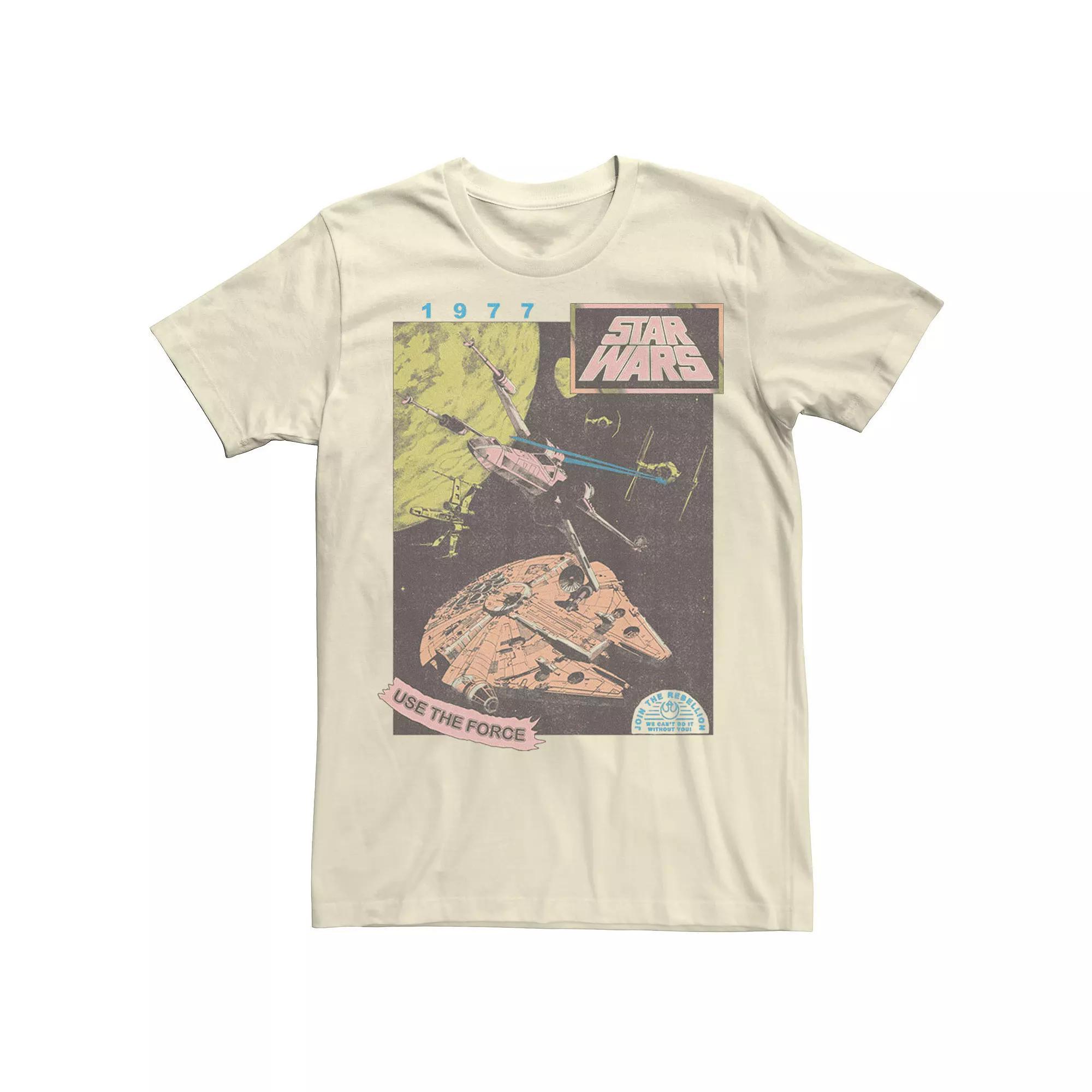 Men's Star Wars Join The Rebellion 1977 Tee,  Product Image