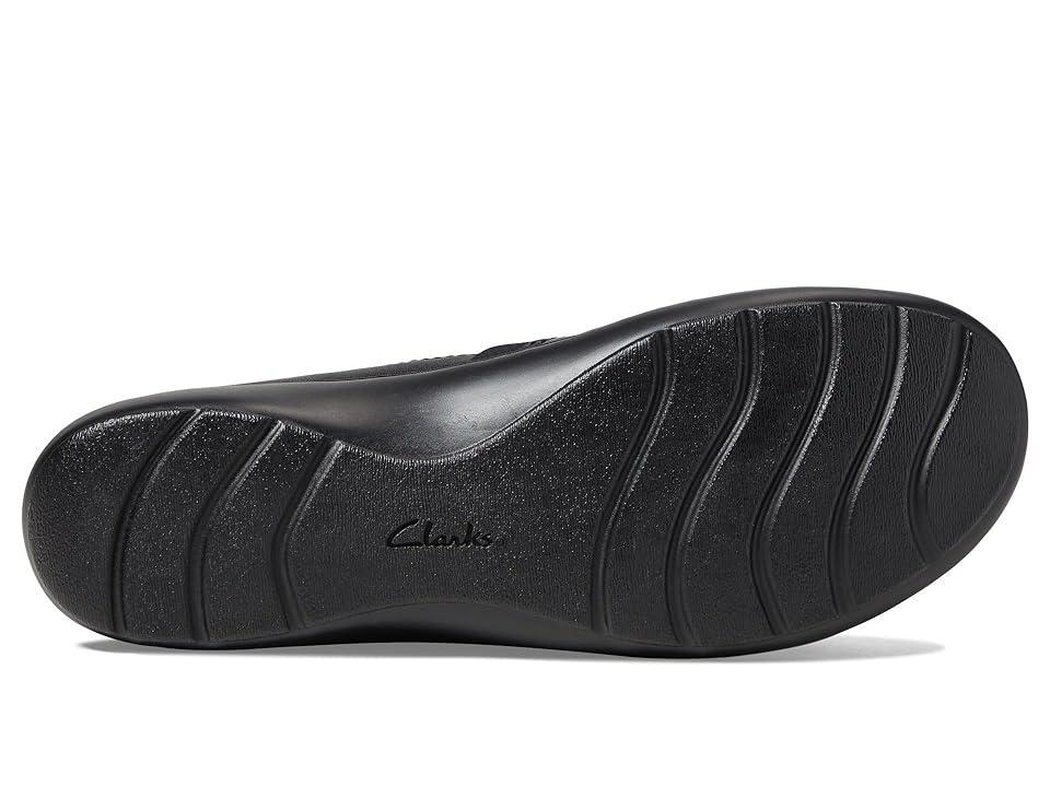 Clarks Cora Charm Leather) Women's Flat Shoes Product Image