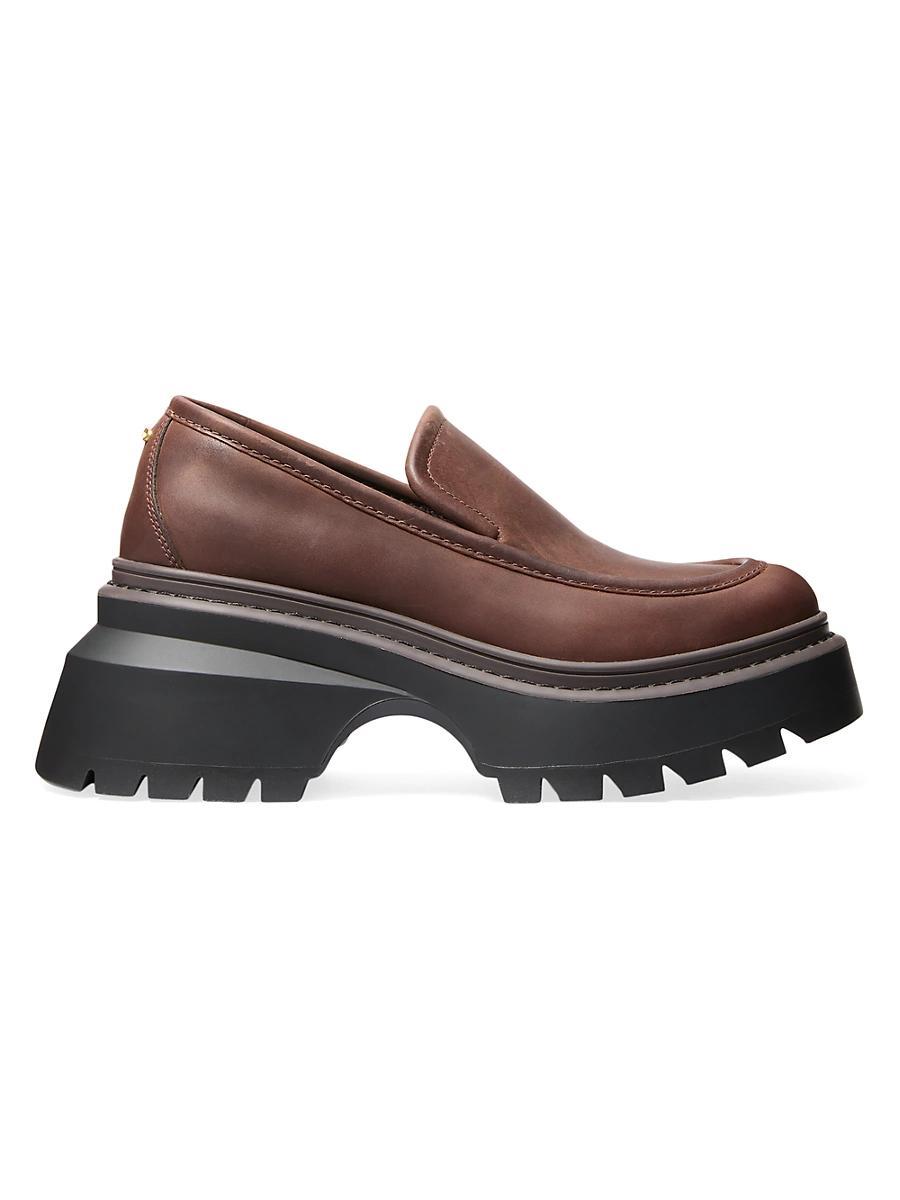 Womens Shiloh Leather Loafers Product Image