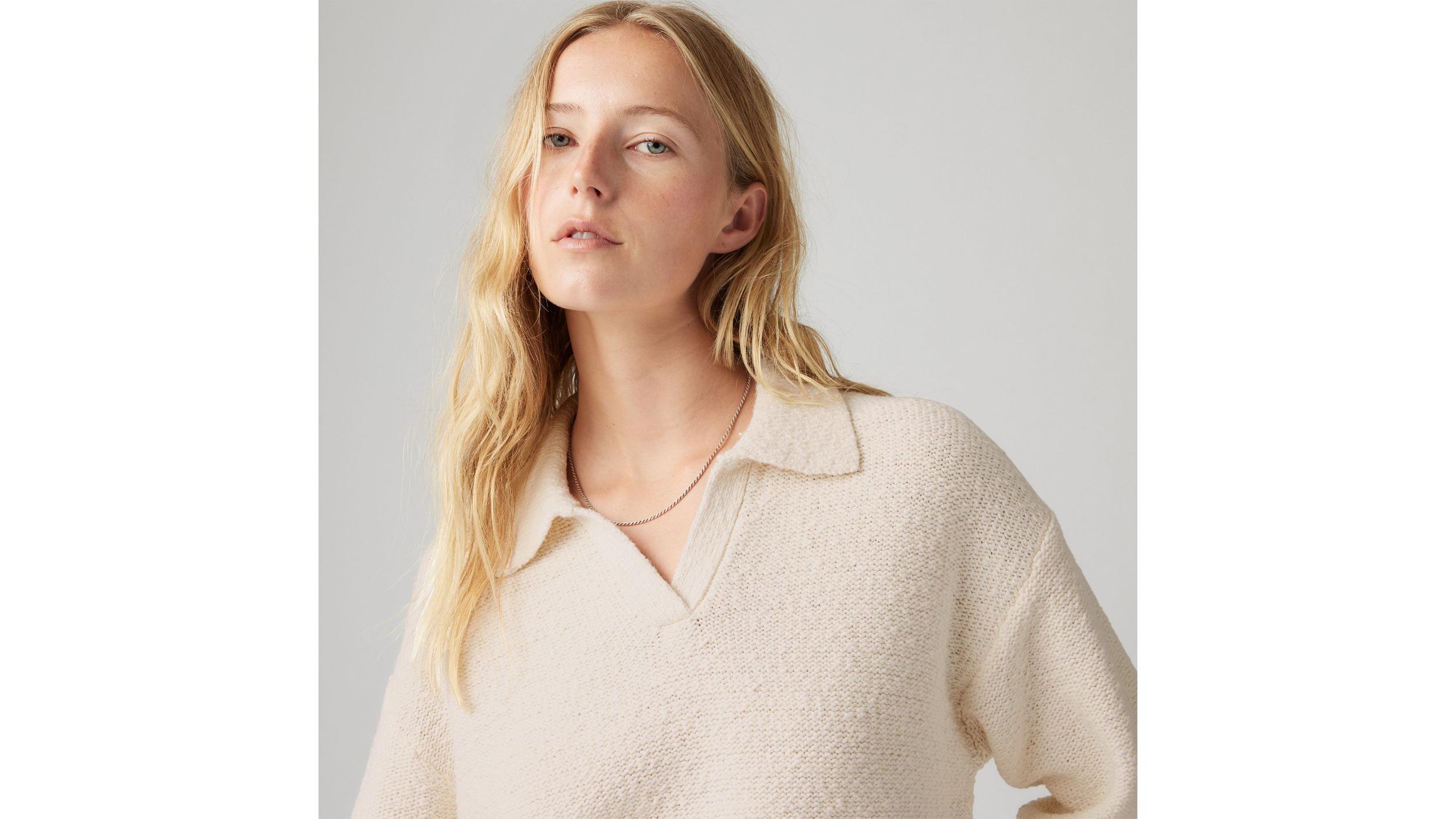 Satellite Polo Sweater Product Image