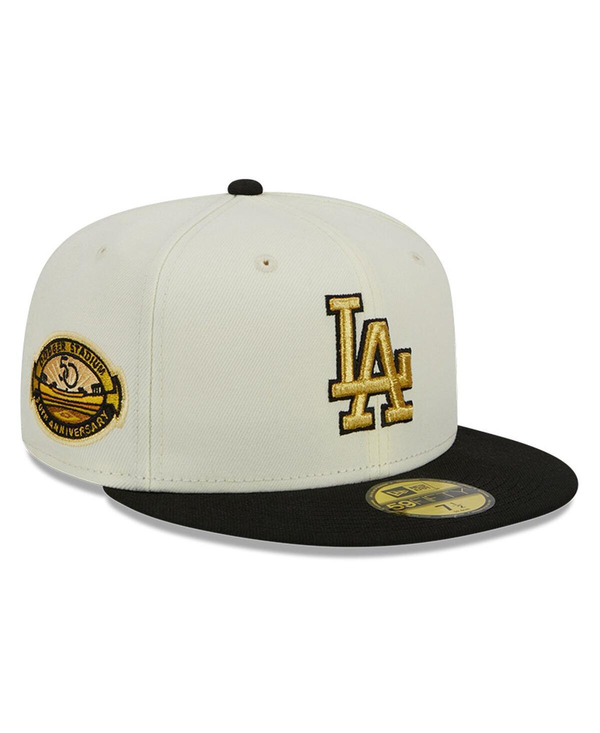 Mens New Era Vegas Gold/Cardinal Los Angeles Dodgers 59FIFTY Fitted Hat Product Image