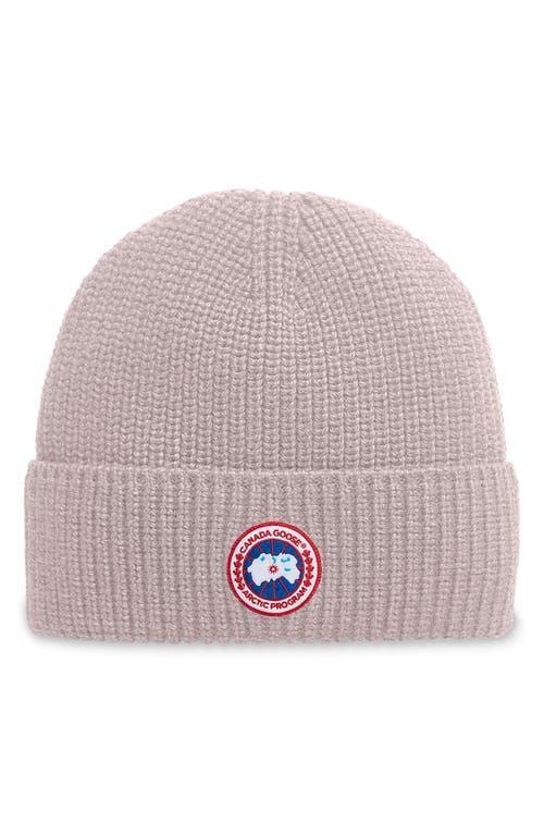 Mens Arctic Logo Patch Wool Beanie Product Image