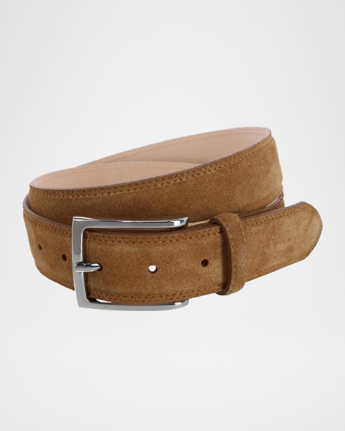 Mens Armando Suede Belt, 35mm Product Image