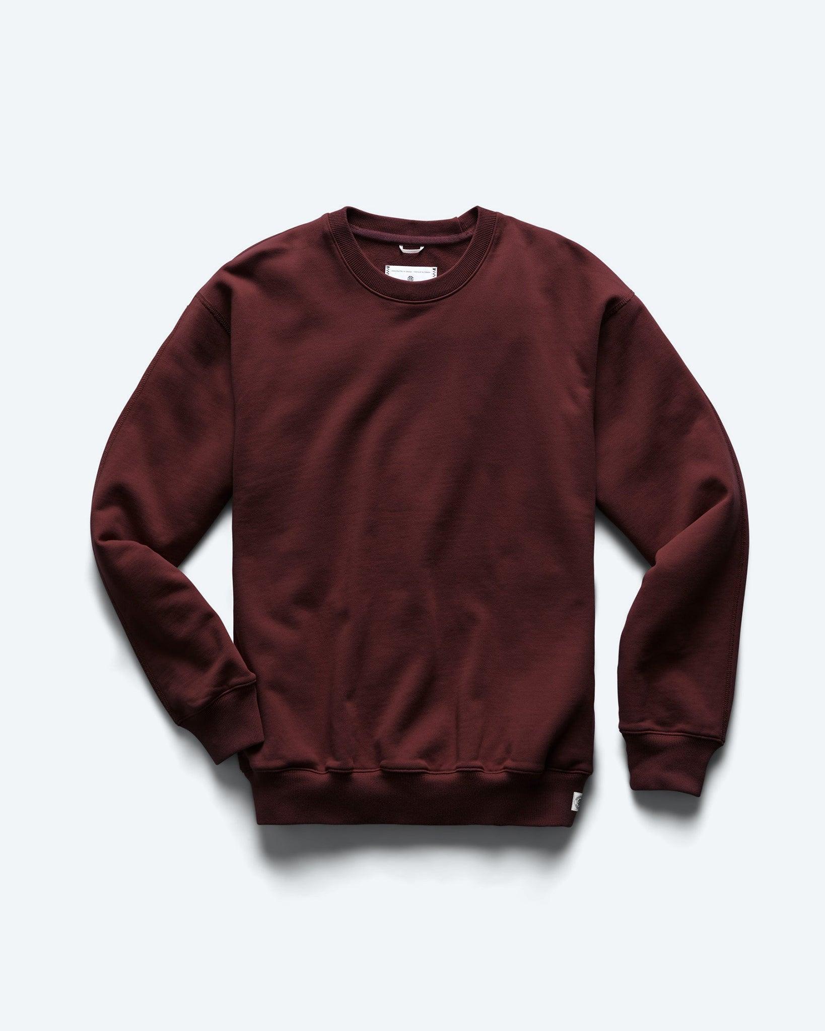 Midweight Terry Relaxed Crewneck - Vault Male Product Image