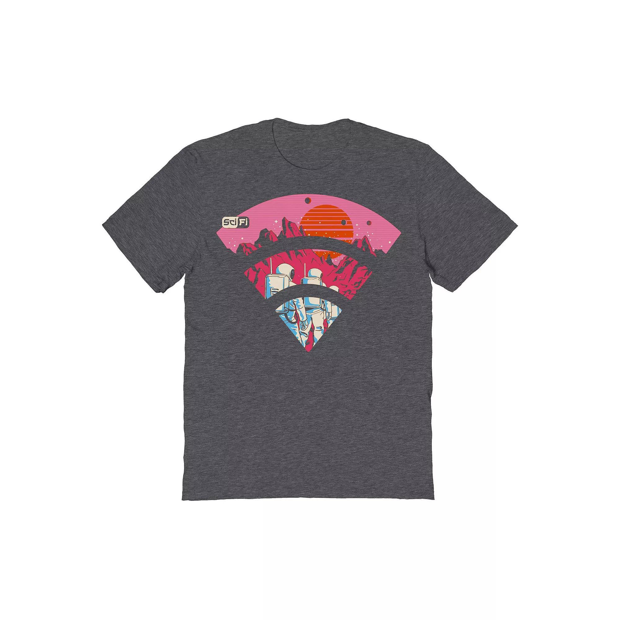 Men's COLAB89 by Threadless Sci Fi Hotspot Graphic Tee, Size: Small, Dark Grey Product Image