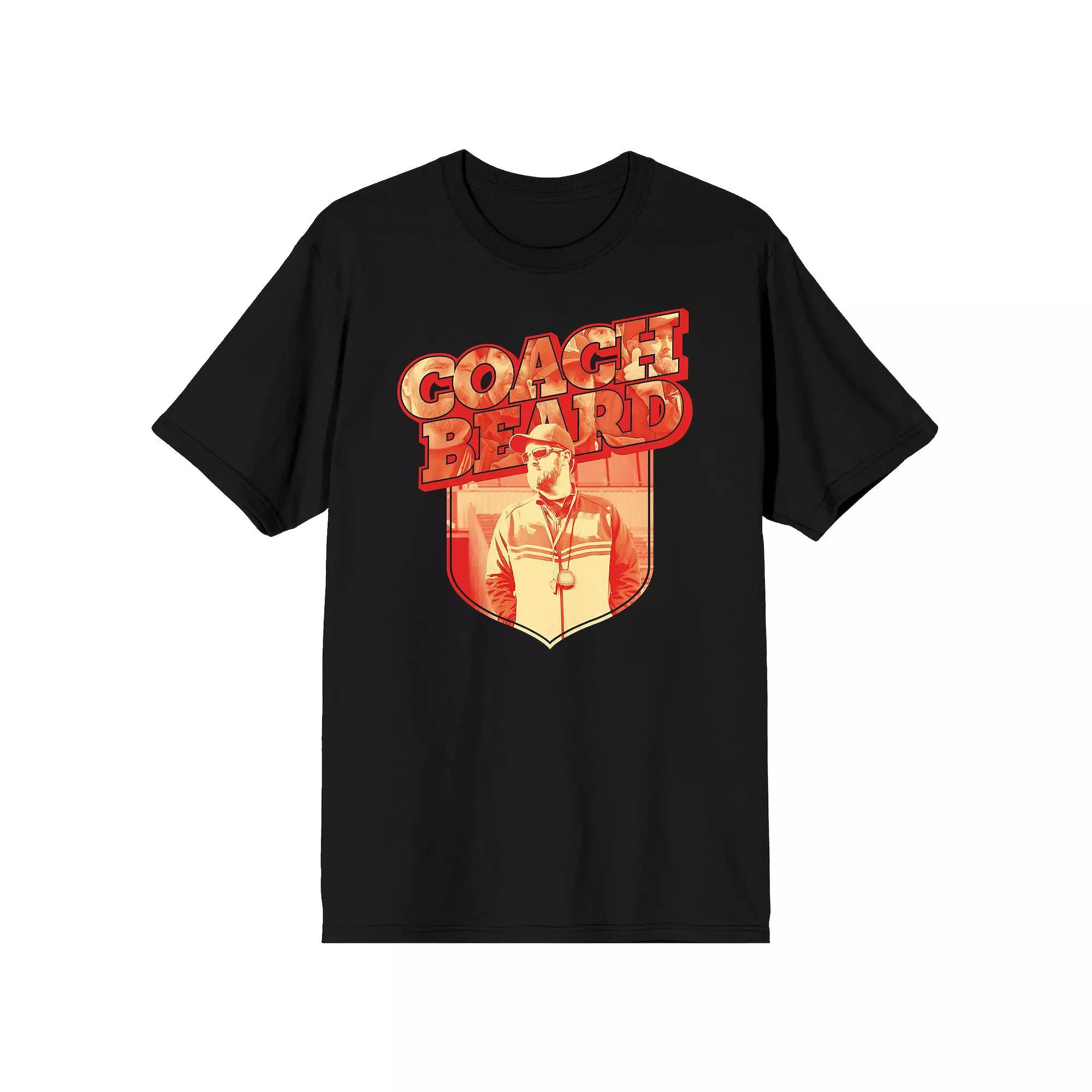Men's Ted Lasso Coach Beard Tee,  Product Image