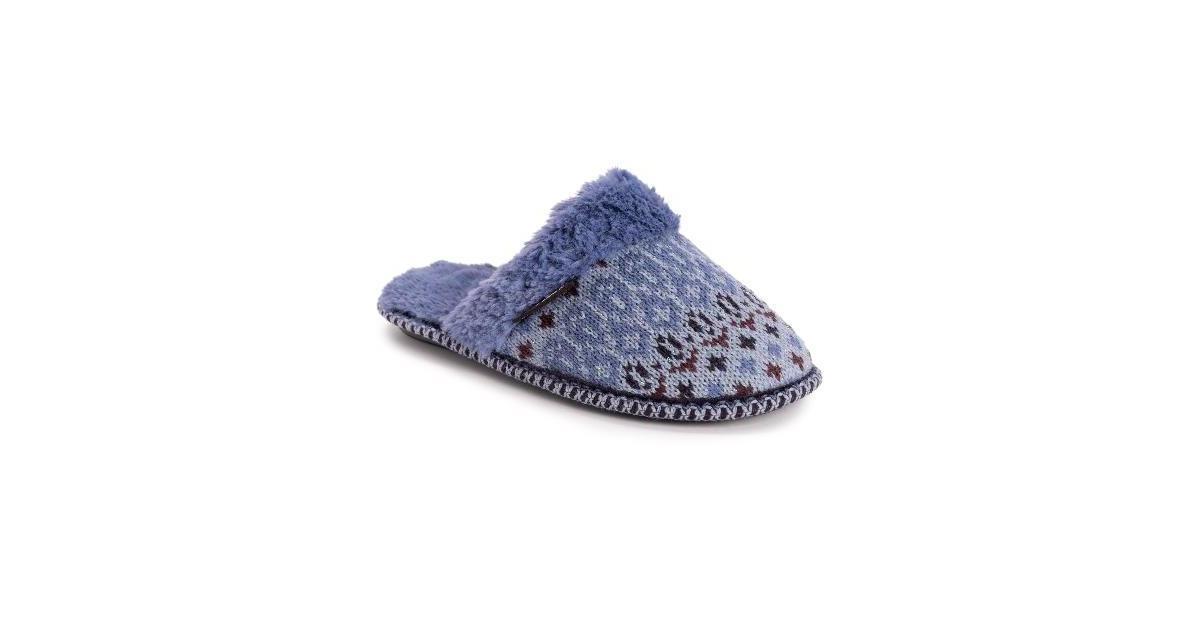 MUK LUKS Frida Womens Scuff Slippers Product Image