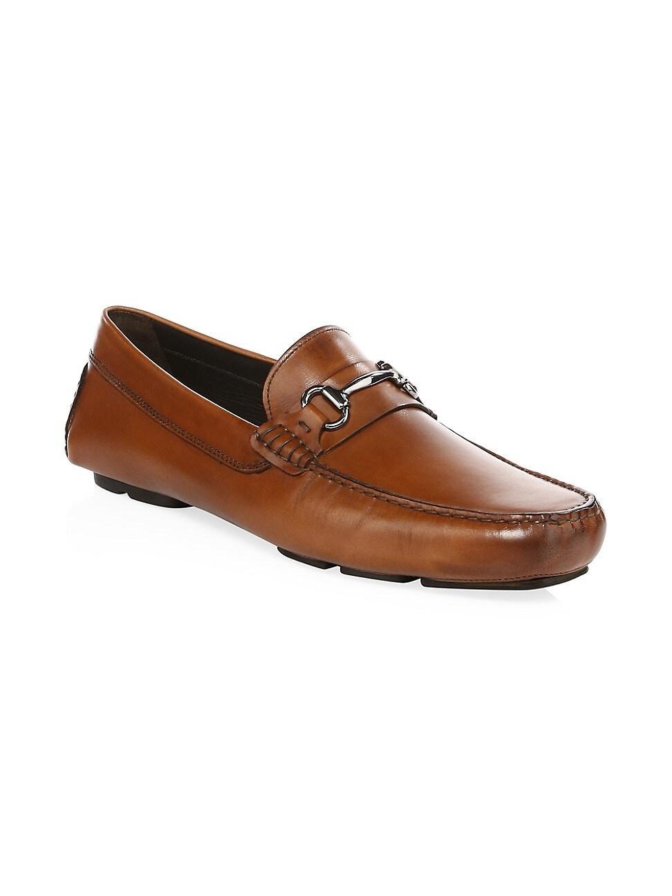 Mens Del Amo Leather Drivers Product Image