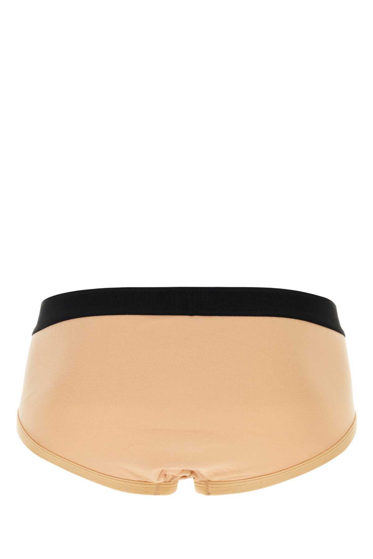 TOM FORD Skin Pink Stretch Cotton Brief In 272 Product Image