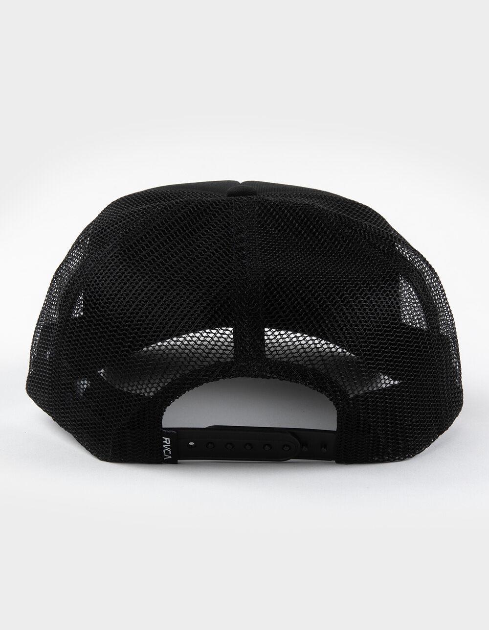 RVCA Service Foamy 2 Trucker Hat - BLACK Product Image