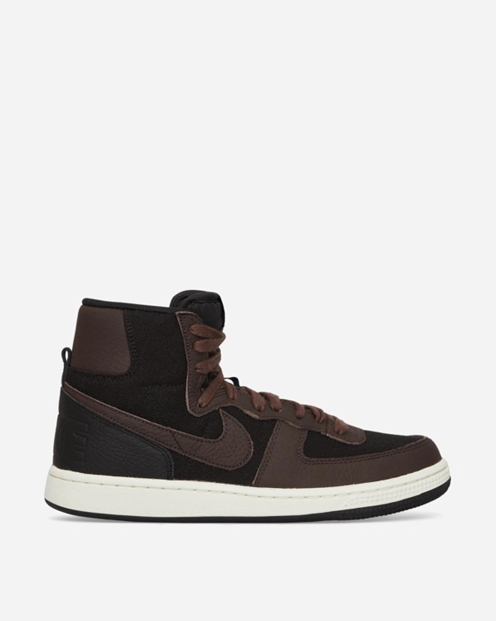 NIKE Terminator High Sneakers Brown In Black Product Image