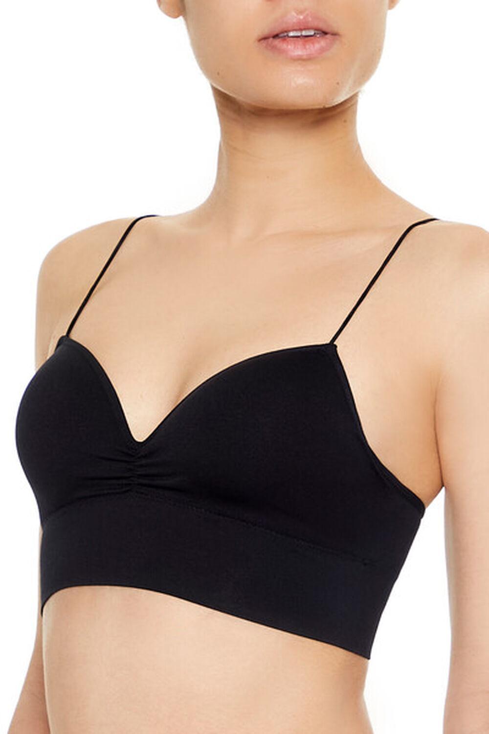 Seamless Cord-Strap Bralette | Forever 21 Product Image