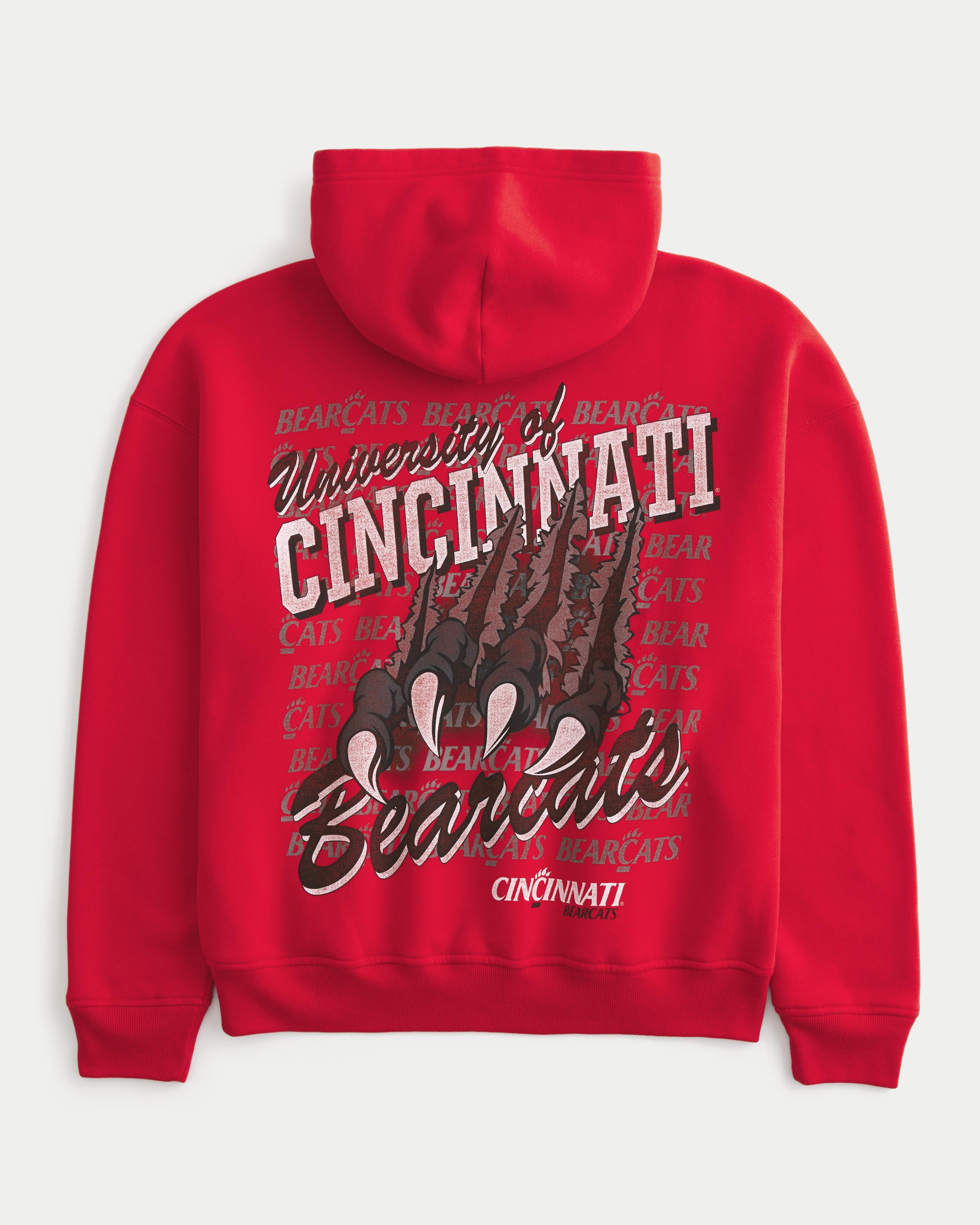 Boxy Ohio State Buckeyes Graphic Hoodie Product Image