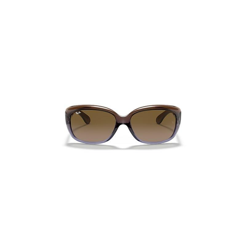 Ray-Ban Jackie Ohh Sunglasses Frame Brown Lenses Polarized Product Image