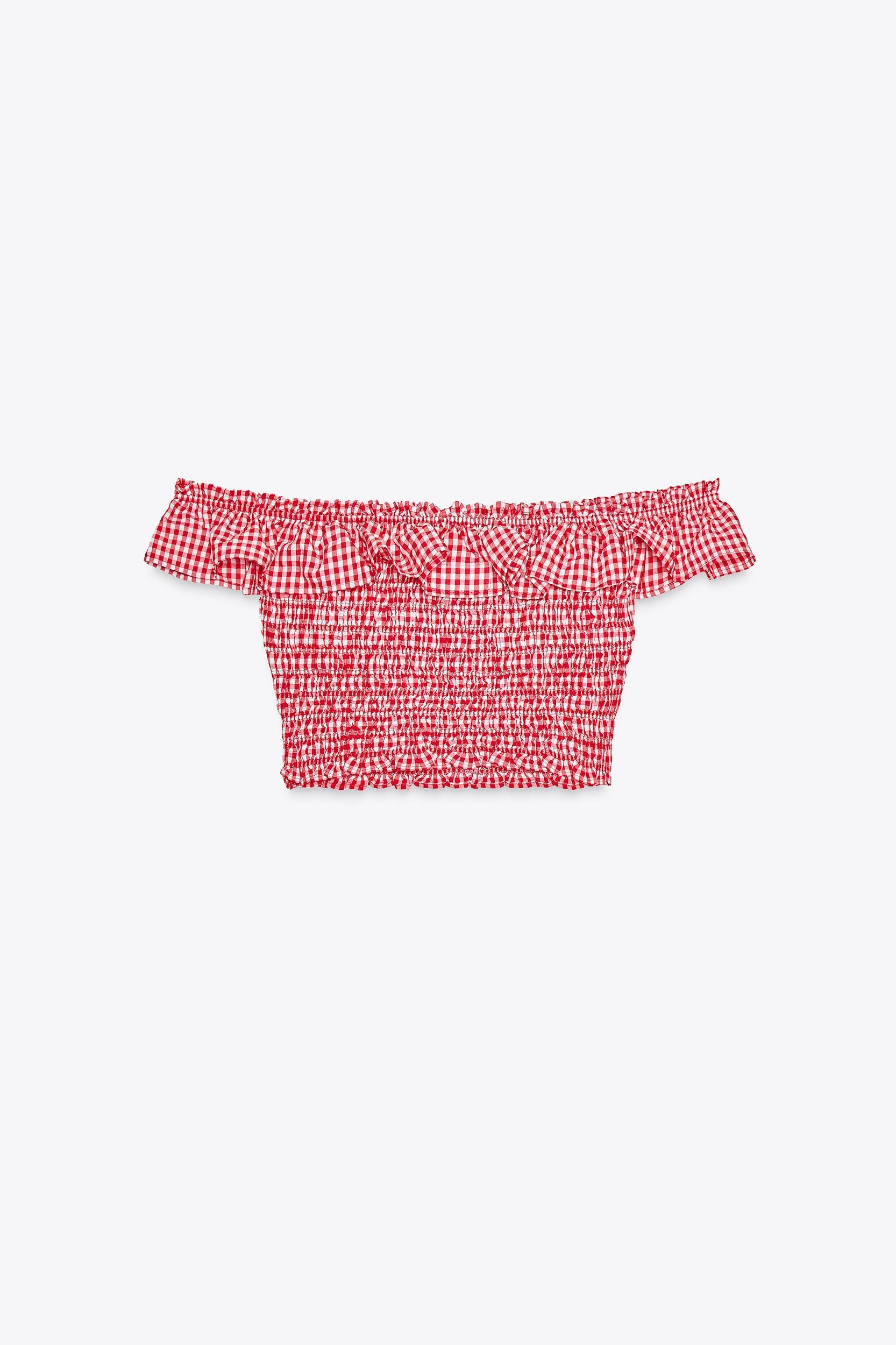 GINGHAM TOP Product Image