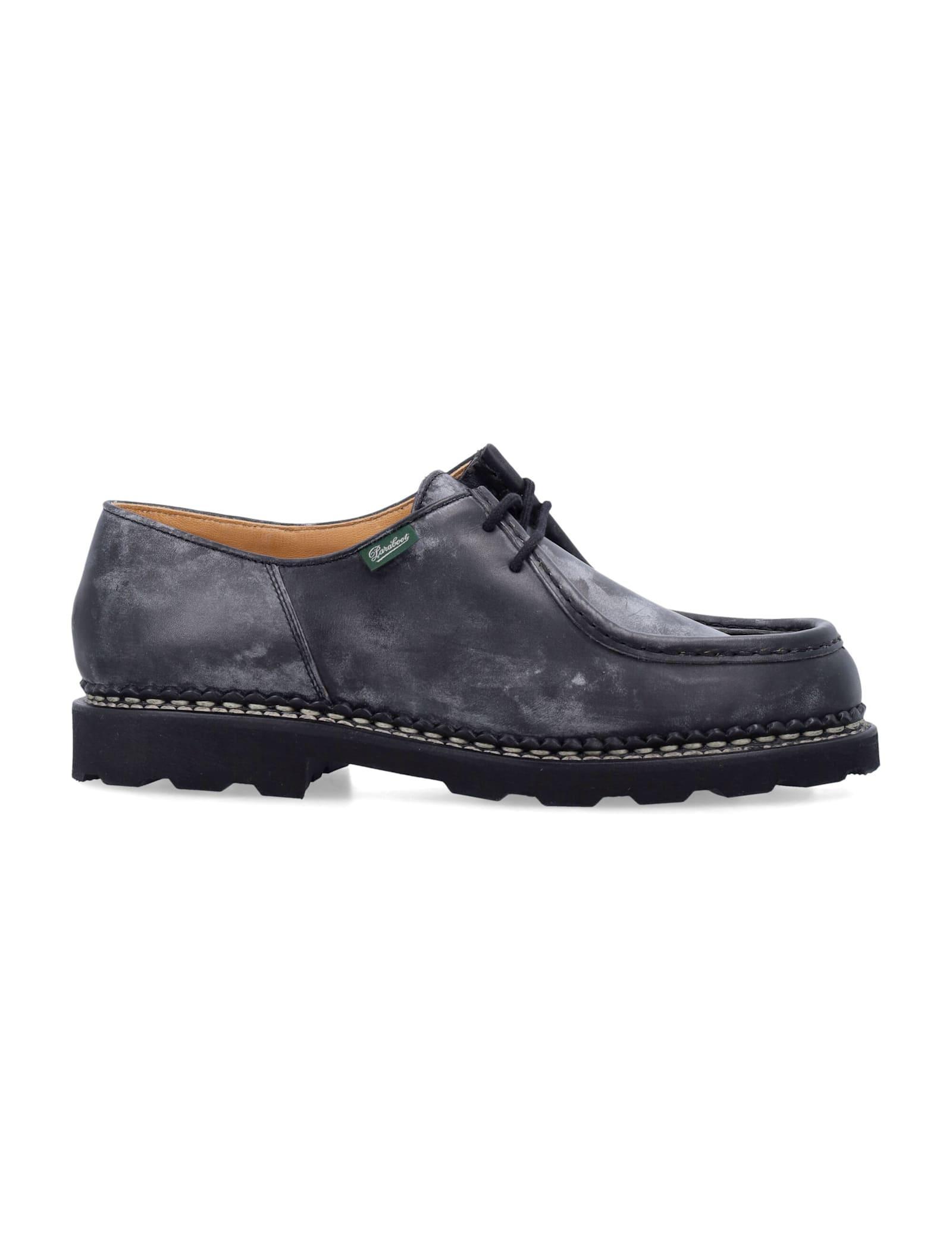 PARABOOT Michael Lace-up Derby Shoes In Black Product Image