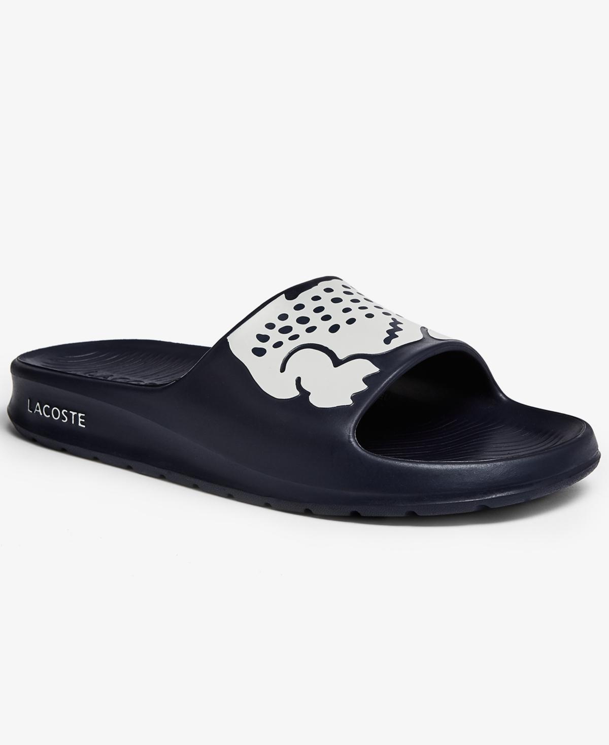 Lacoste Mens Croco 2.0 Slide Sandals - Black/ Product Image