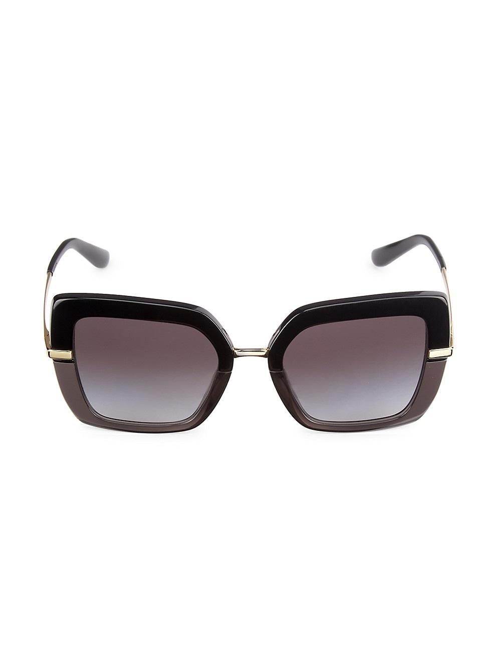 DOLCE & GABBANA 52mm Square Sunglasses In Black Product Image