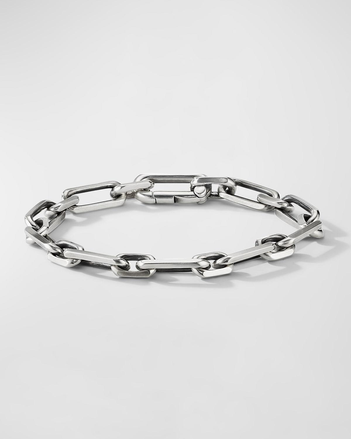 Mens Elongated Open Link Chain Bracelet Product Image