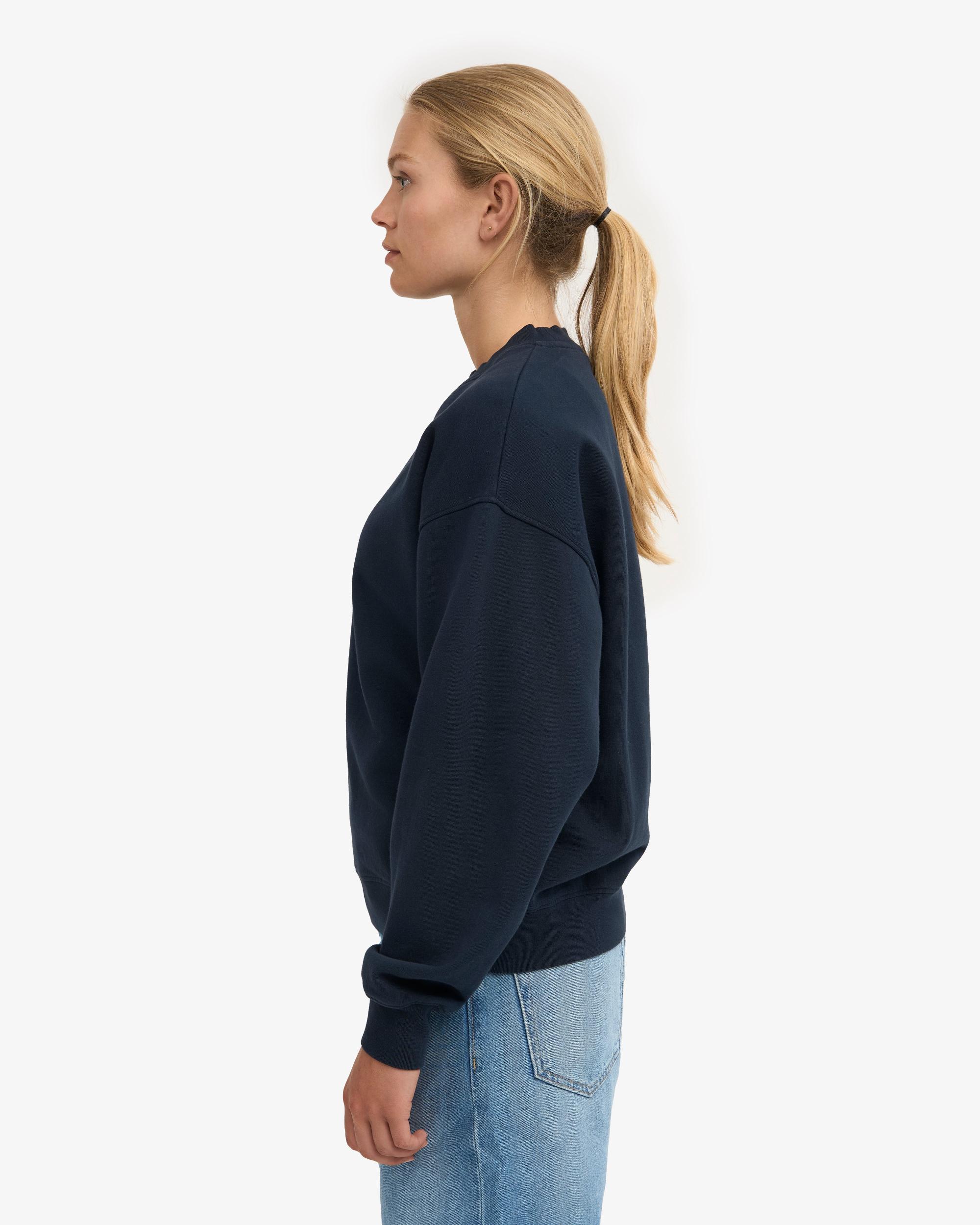 Organic Oversized Crew - Scarlet Red Product Image