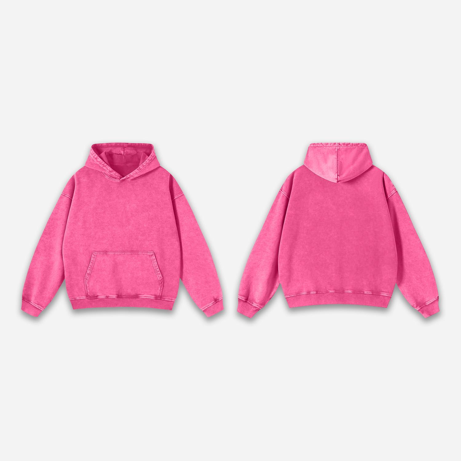 Sopula Vintage Essential Washed Pullover Hoodies Product Image