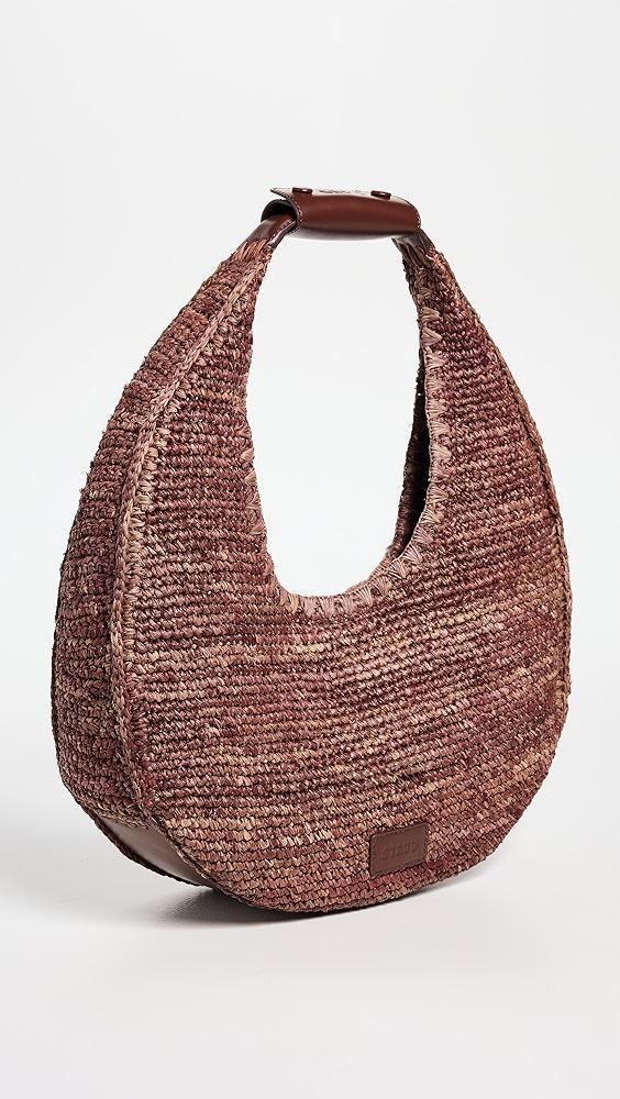 STAUD Large Raffia Moon Tote Bag | Shopbop Product Image