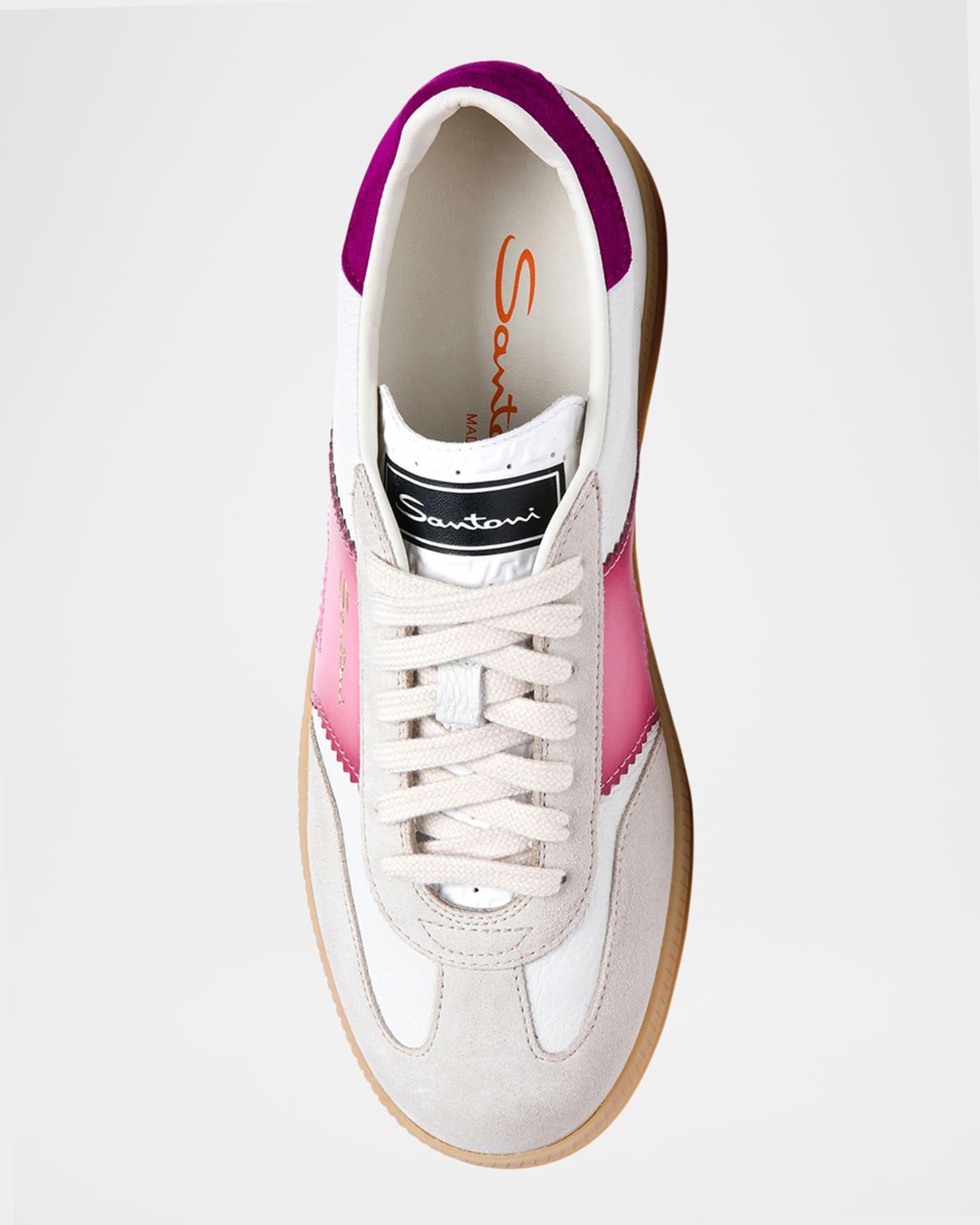 DBS Mix Leather Low-Top Sneakers Product Image