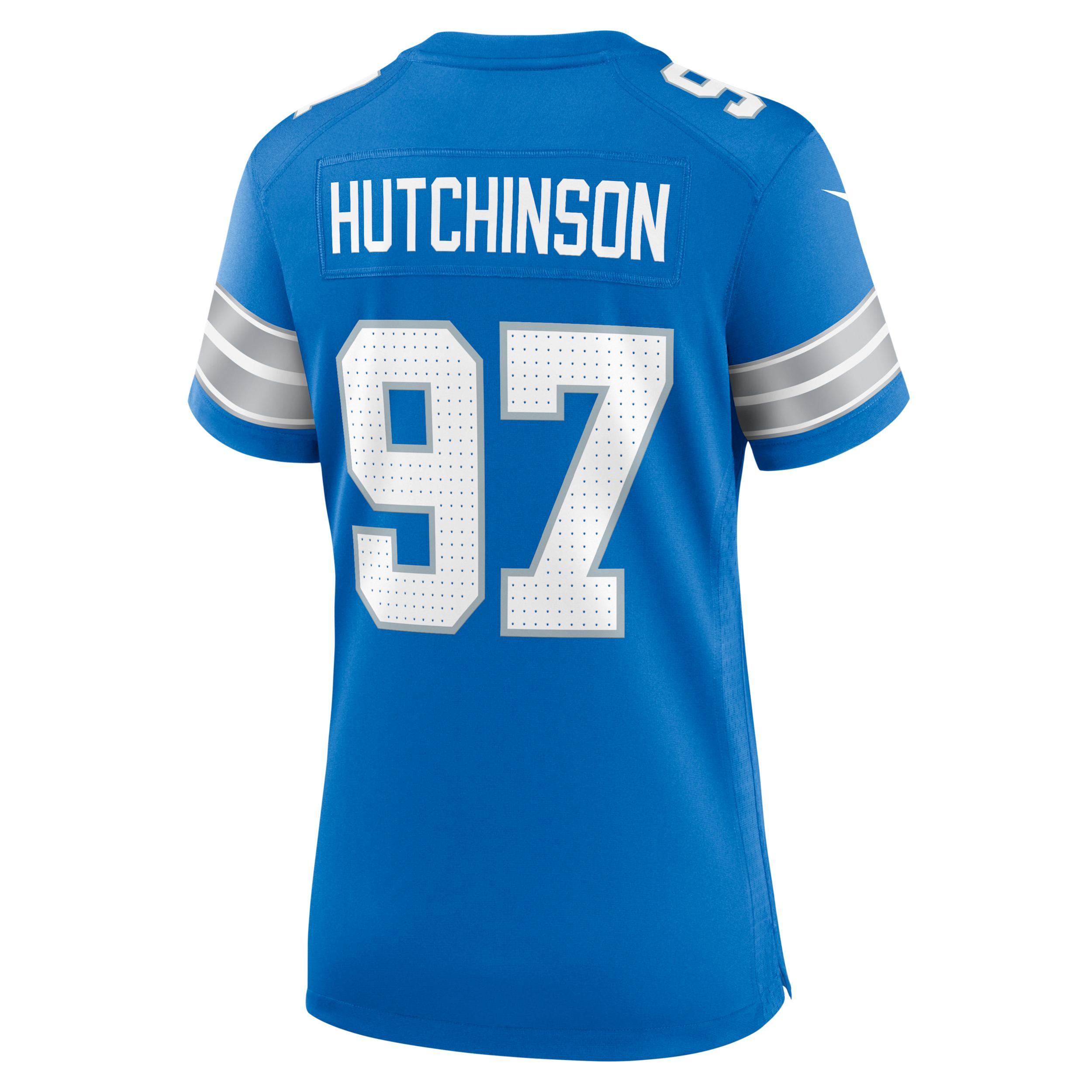 Aidan Hutchinson Detroit Lions Nike Womens NFL Game Football Jersey | 67NW0B9K9JF-DE0 Product Image