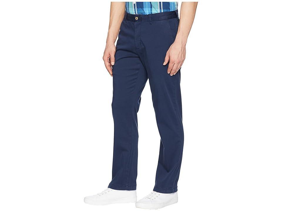 Tommy Bahama Boracay Flat Front Chino Pant (Martime) Men's Casual Pants Product Image