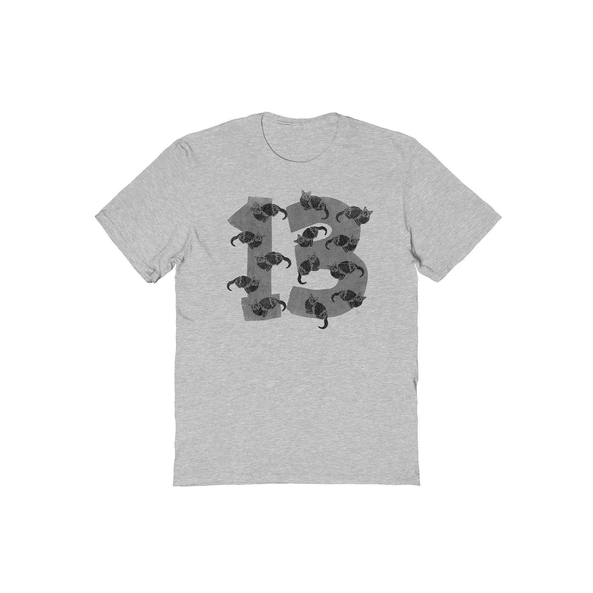 Men's Thirteen Halloween Graphic Tee, Size: XL, Sport Gray Product Image