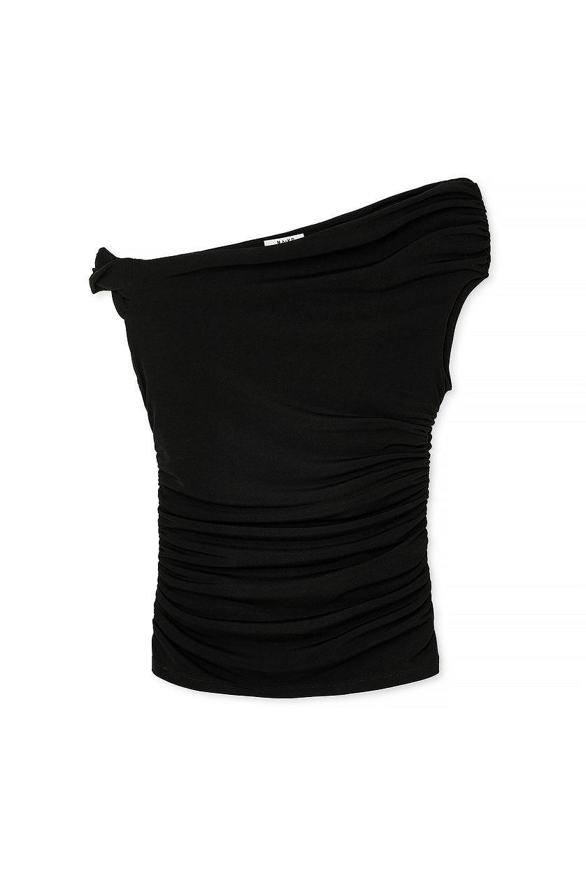 Twist Off Shoulder Top Product Image