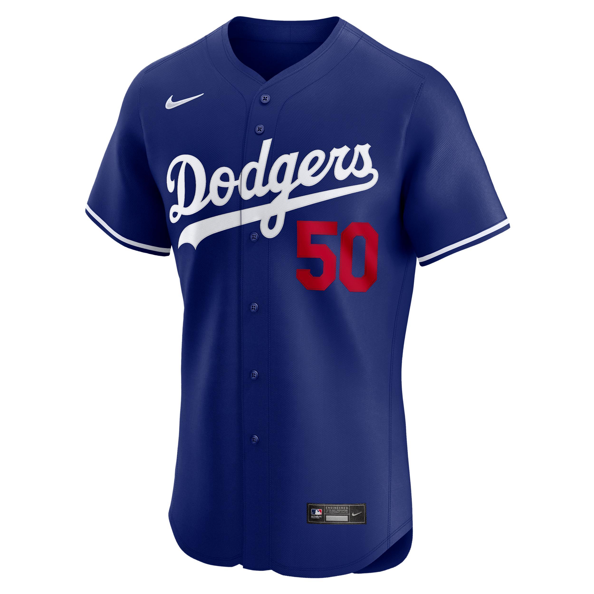 Mookie Betts Los Angeles Dodgers Nike Men's Dri-FIT ADV MLB Elite Jersey Product Image