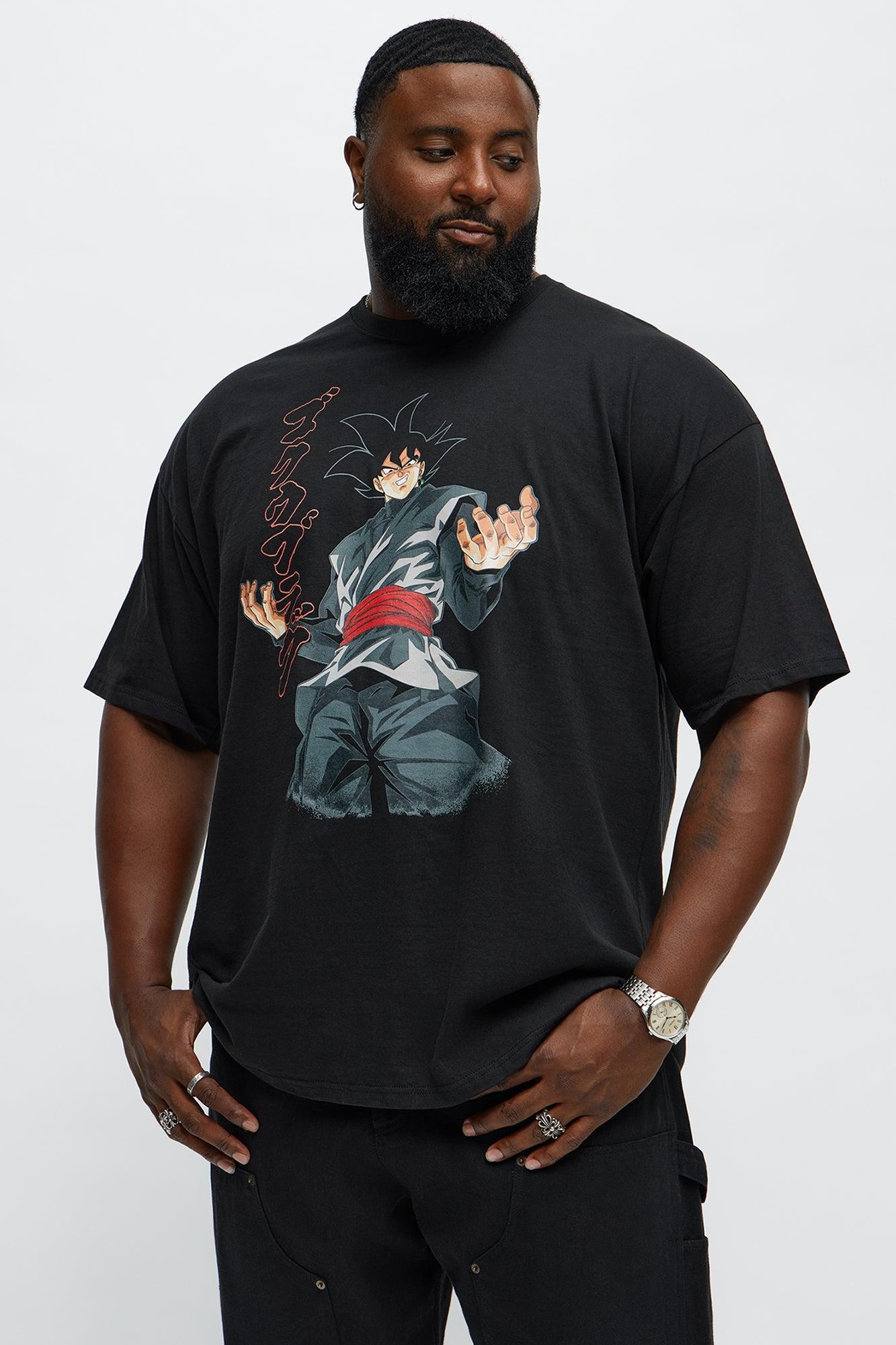 Dragon Ball Super Black Short Sleeve Tee - Black Product Image