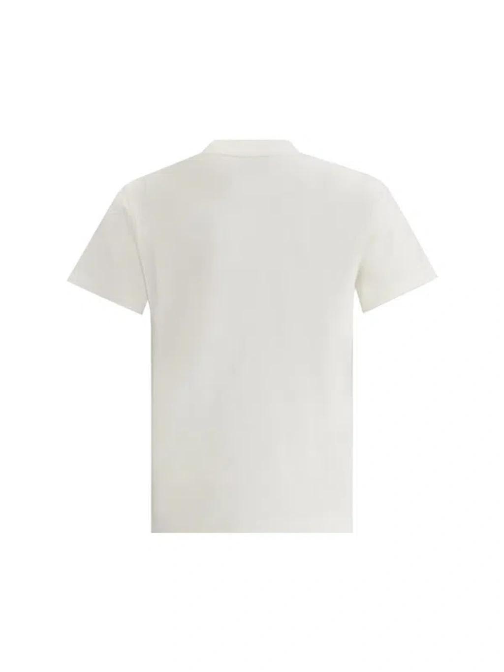 COURRÈGES T-shirt With Logo In White Product Image