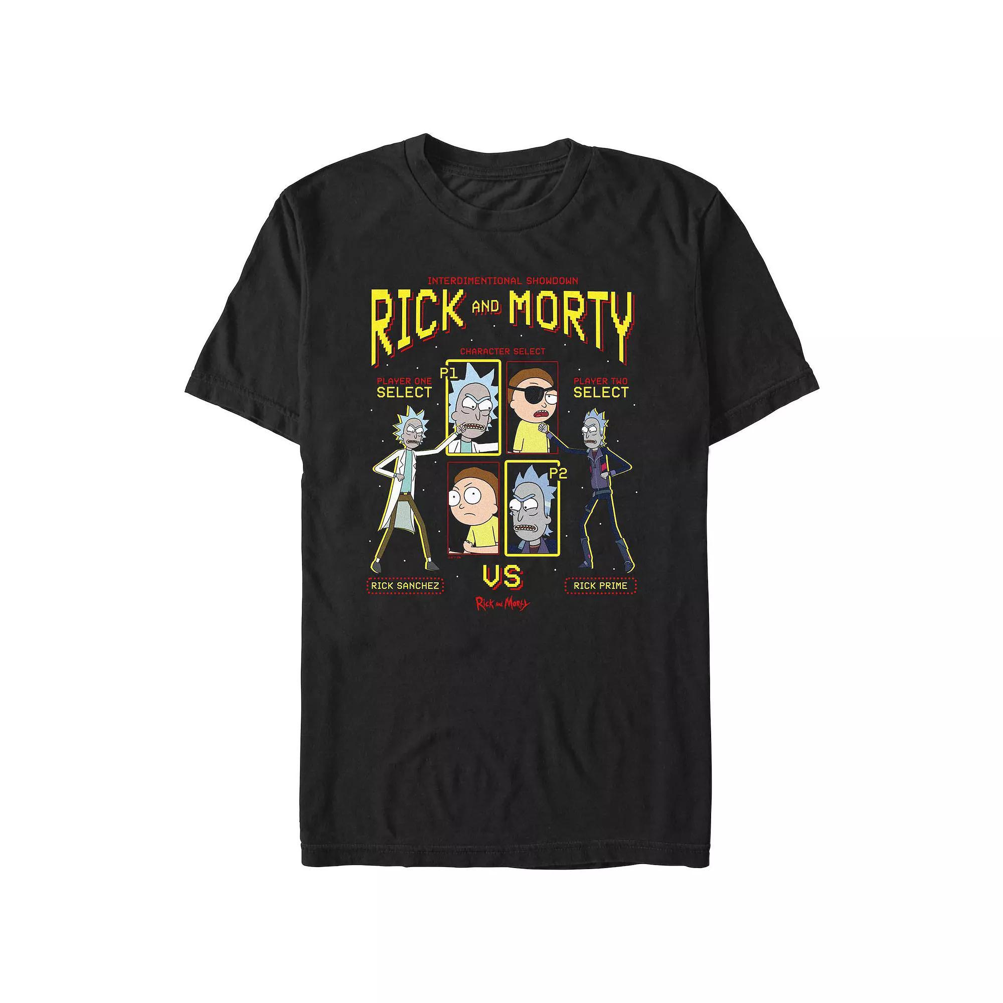 Men's Rick And Morty Select Player Graphic Tee,  Product Image